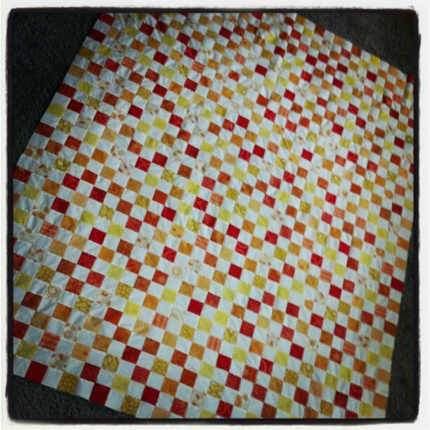 The top is DONE! Yippee!