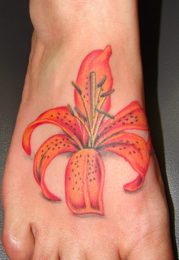 water lily tattoo. hair Water Lily Tattoos Lily