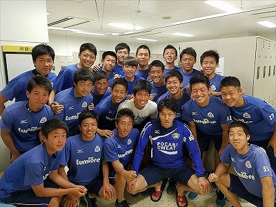 玉野光南高等学校 サッカー部 ｊリーグ補助員