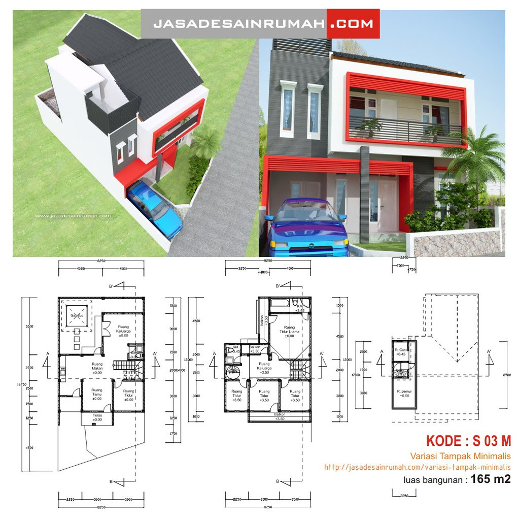 Variasi Tampak Minimalis Jasa Desain Rumah Variasi Tampak Minimalis Jasa Desain Rumah