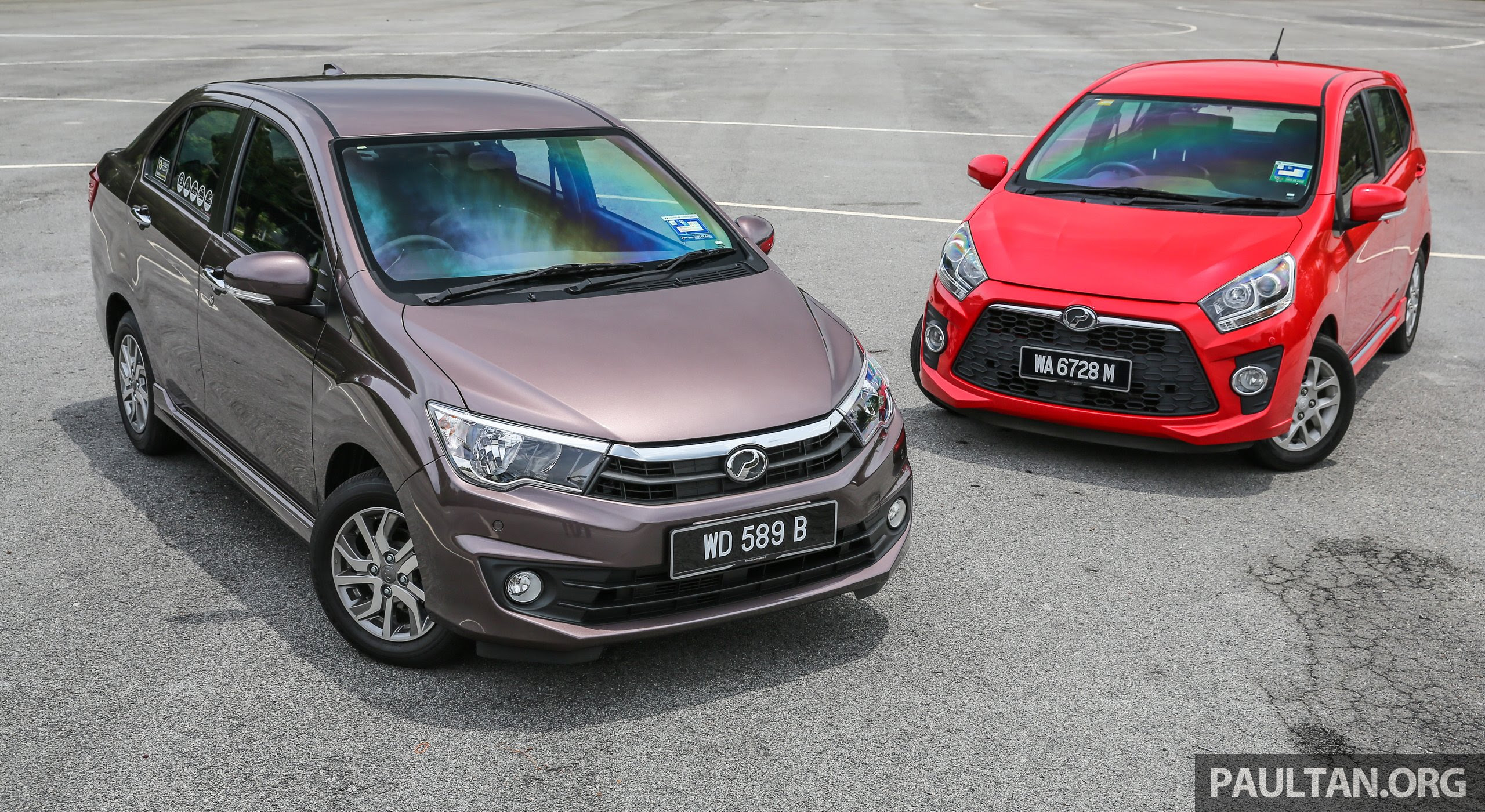 GALLERY: Perodua Bezza vs Axia – sibling rivalry