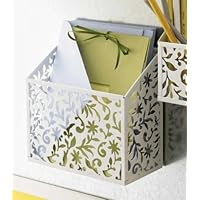 Vinea Magnetic Bin (White) (6H x 6W x 3D)