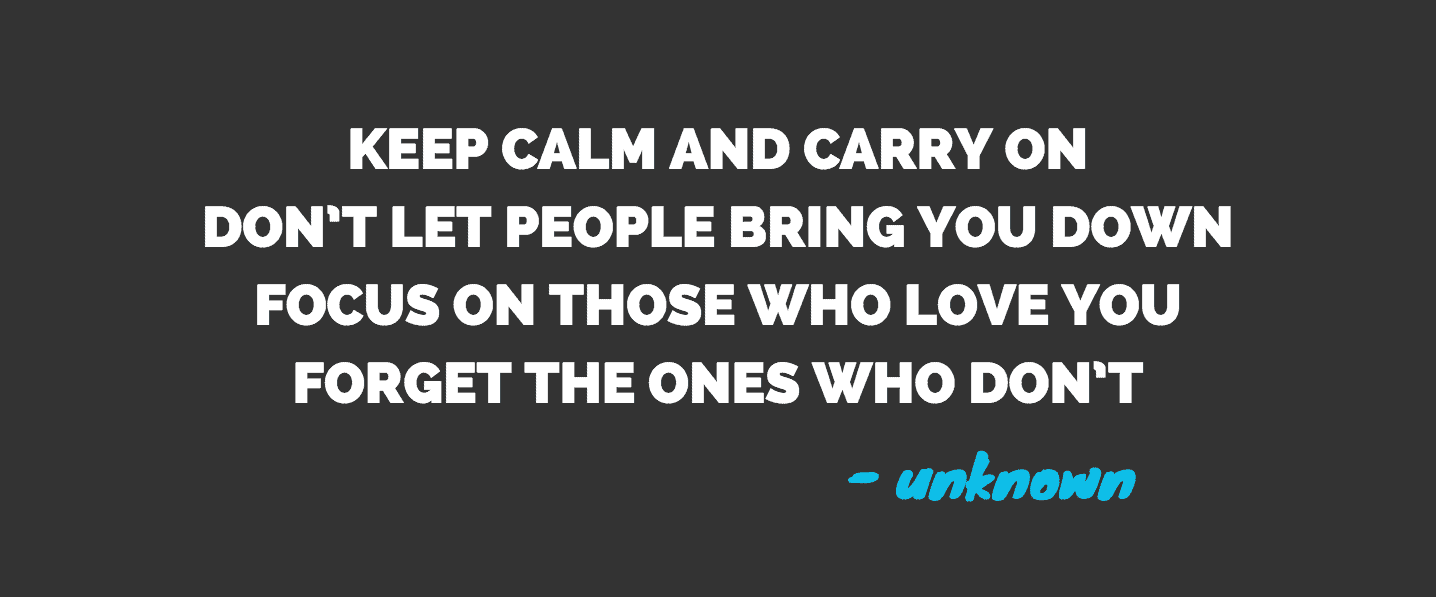 Quote - keep calm