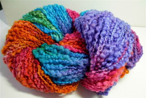 slubby carnival skein