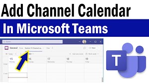 Channel Admin Calendar