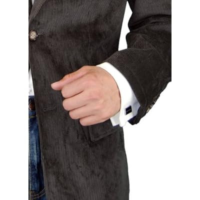 Executive 2-button Sport Coat Italian Velvet Corduroy Blazer Sportcoat Extra Soft Super 140's Fabric Brown