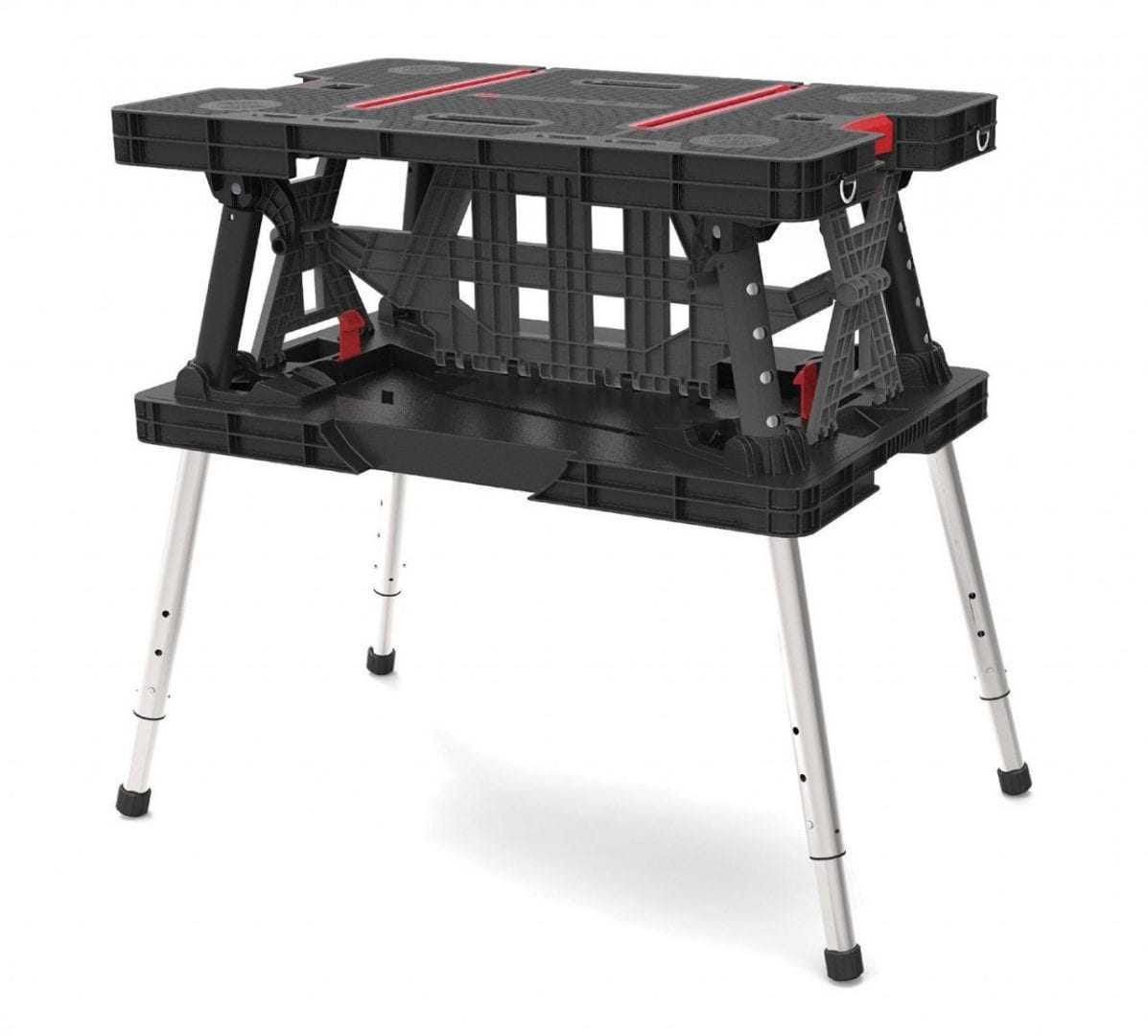 Keter adjustable Folding Compact Table Work Station Solution6