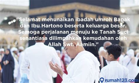 Ucapan Untuk Orang Pergi Umrah: Kata-Kata Dalam Bahasa Arab Yang Menyentuh Hati