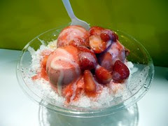 Fresh Strawberry Sorbet @ Ice Monster 冰館的新鮮草莓牛奶雪酪