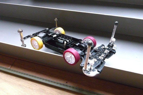ミニ四駆 Msシャーシ のリヤ用アンダーガードを考えてみる パーフェクト感はなかなか難しいなぁ