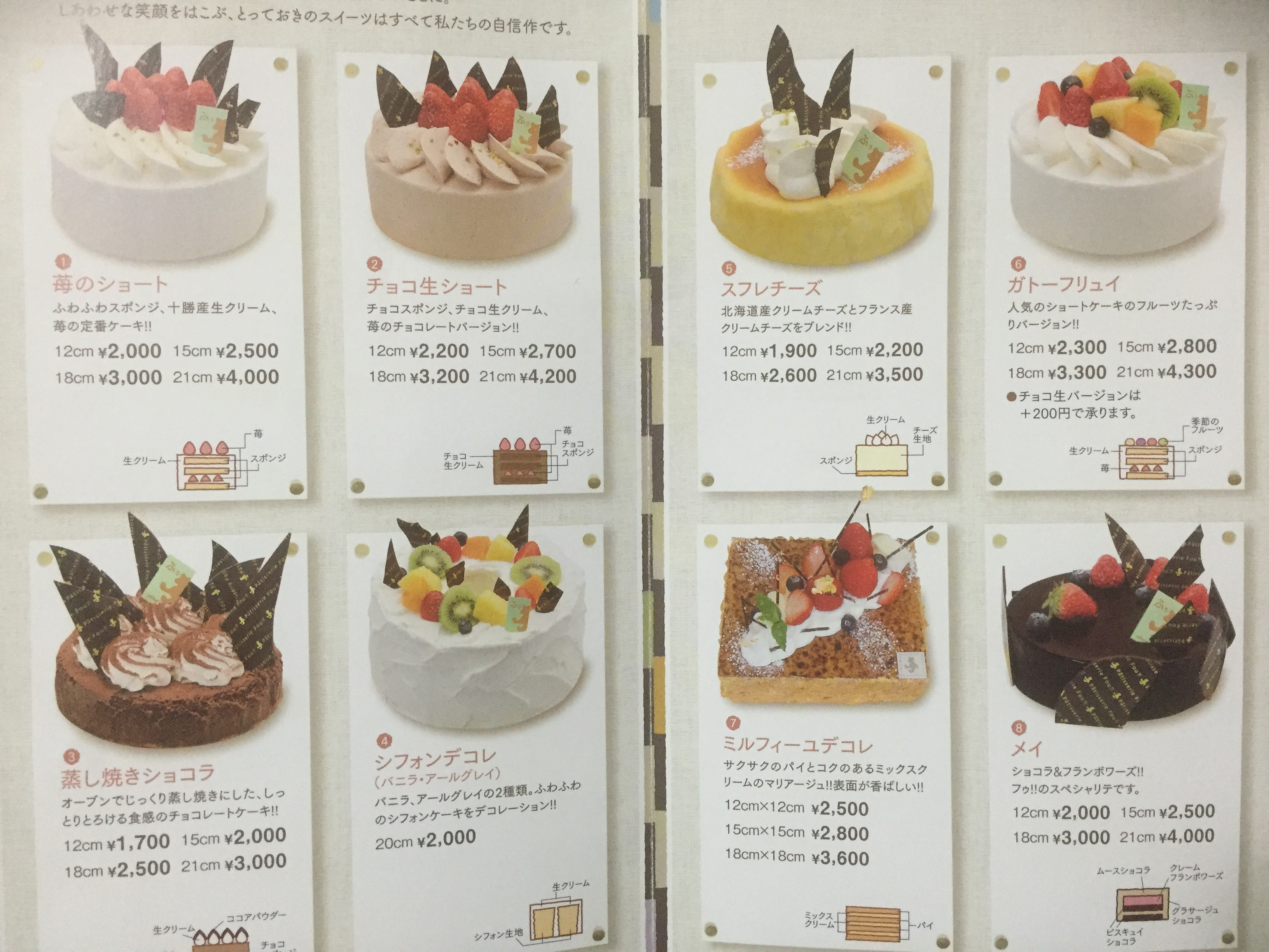 旭川おいしいケーキ屋 9選まとめ 誕生日やイベントのケーキ選びに 北海道の観光 お土産 ラーメン情報を地元32年在住の2人が発信する北海道遊食住project