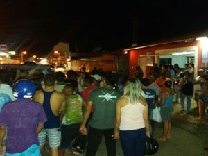 Dupla tentou assaltar academia de artes marciais em Barreiras, oeste da Bahia (Foto: Blog do Sigi Vilares)