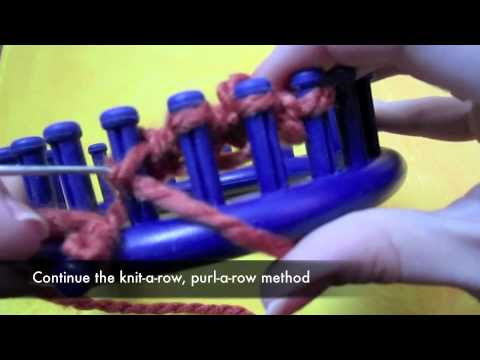 825 New baby headband loom 379 Knitting a Baby Headband (on a loom)   YouTube 