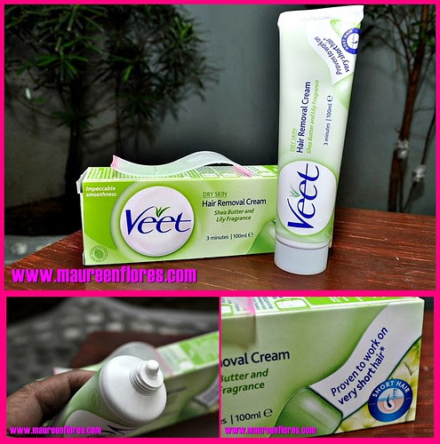 Veet Wax Strips collage