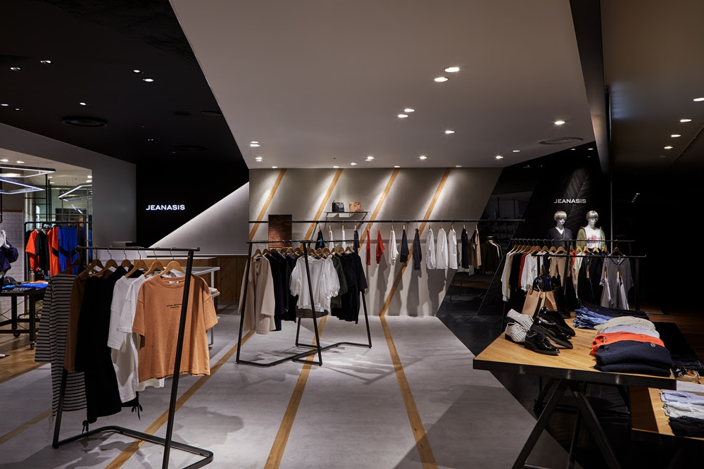 Jeanasis ジーナシス Projects Fan Inc インテリアデザイン 店舗デザイン ブティック