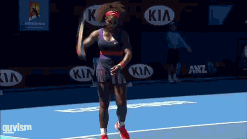 Serena Williams Seems to Dislike This Racquet