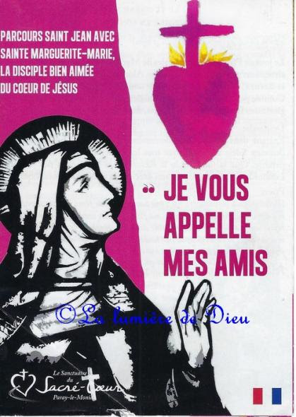 Le parcours Saint Jean avec Sainte Marguerite-Marie, la disciple bien aimée du Cœur de Jésus