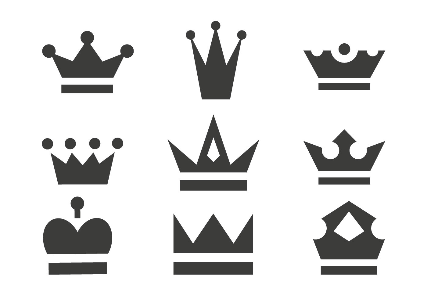 Download Crown Icons - Download Free Vector Art, Stock Graphics ...