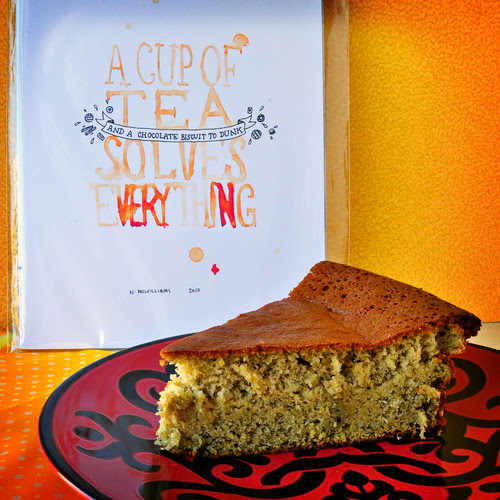 Green Tea Honey Cake
