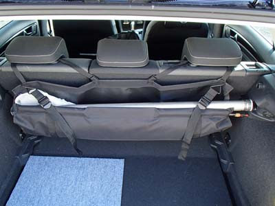 車中の釣り具収納 Jpg