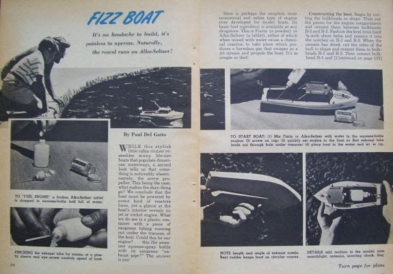 Vintage Model Boat Plans