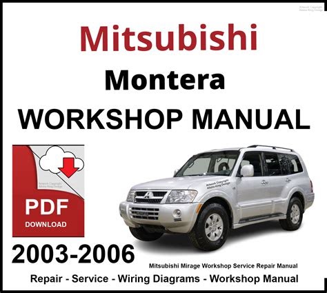 PDF Mitsubishi Montero 2006 Service Repair Manual