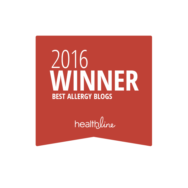 allergy best blogs badge
