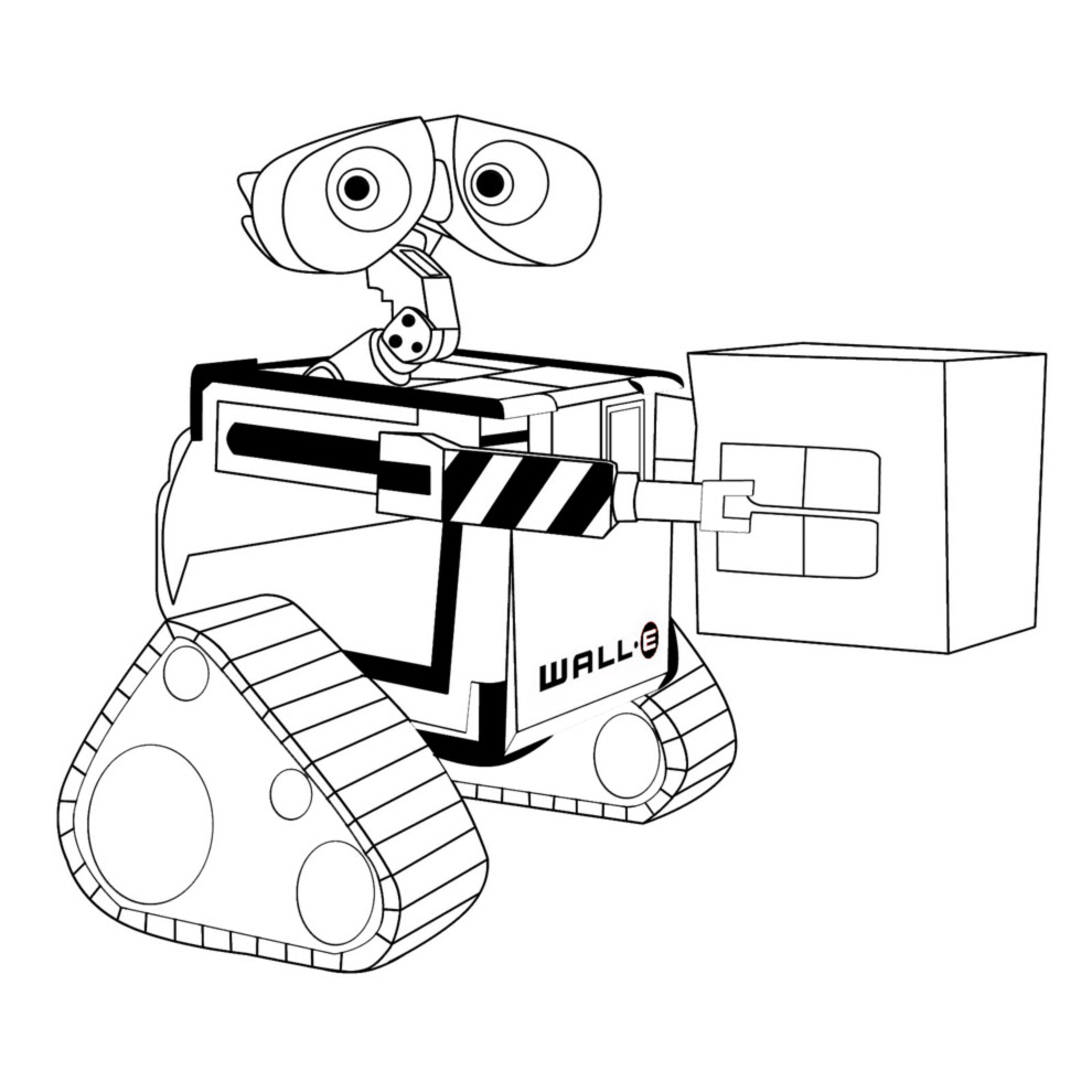 Disegno di Wall e Disney da scaricare