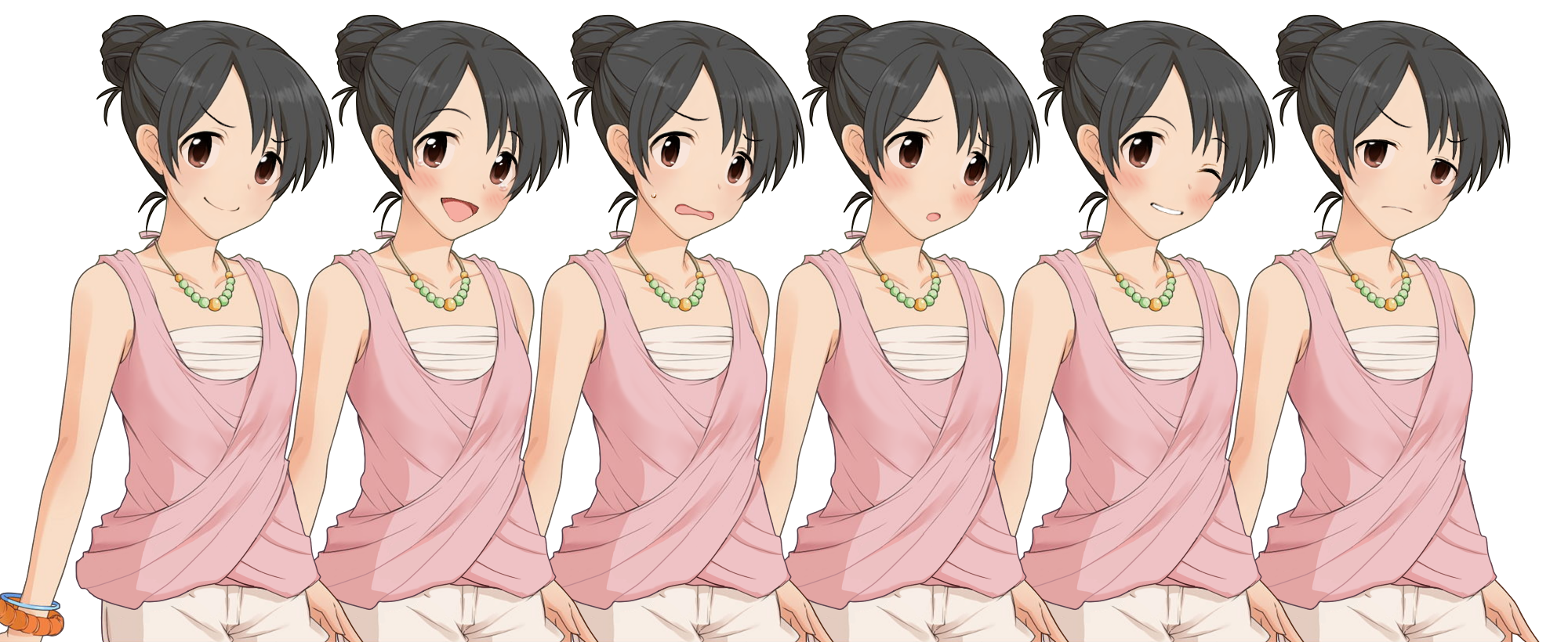 素材置場とゲーム製作部 仮 改変立ち絵
