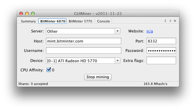 Bitcoin Mining On Mac Os X Guiminer Blog Nwoolls Com - 