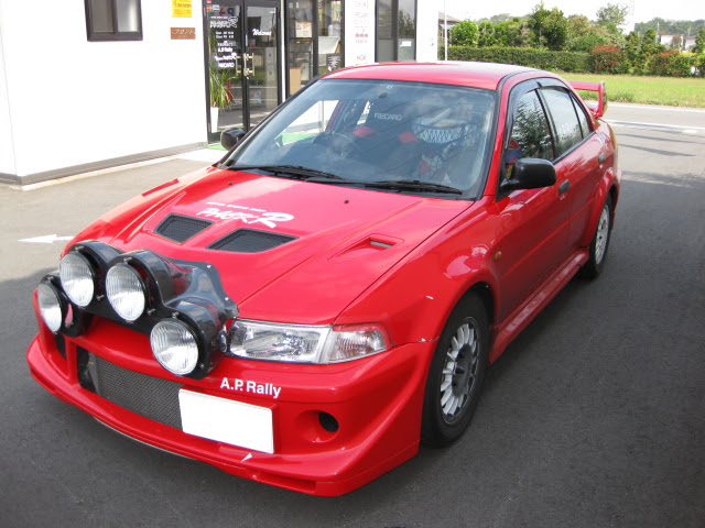 ランサー ｅｖｏ６ ｔｍ ｒｓ ラリー ダートラ仕様の中古車が入庫 モータースポーツショップパックアール