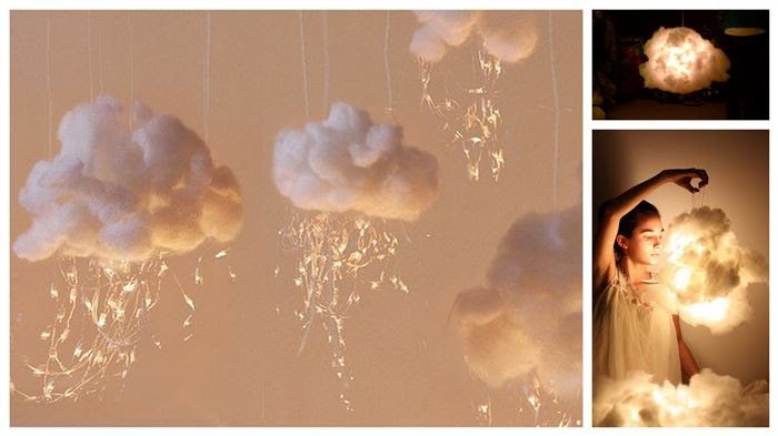 cloud lights decoration DIY Wonderful DIY Beautiful Cloud Lights Decoration