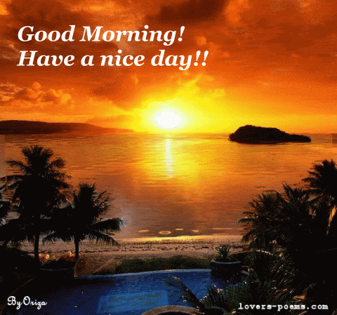 Good morning. Gifs by Oriza. Gifs, messages, love poems. Myspace-Orkut-code: