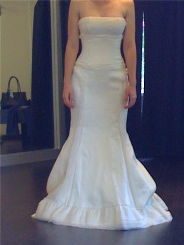 light blue and white wedding dresses vera wang