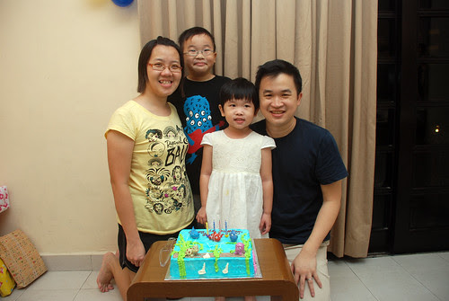 Jiaxi's 4th birthday celebration at Downtown East 30 Oct 09 - 1 Nov 09