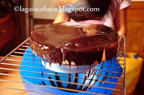 glassare una torta