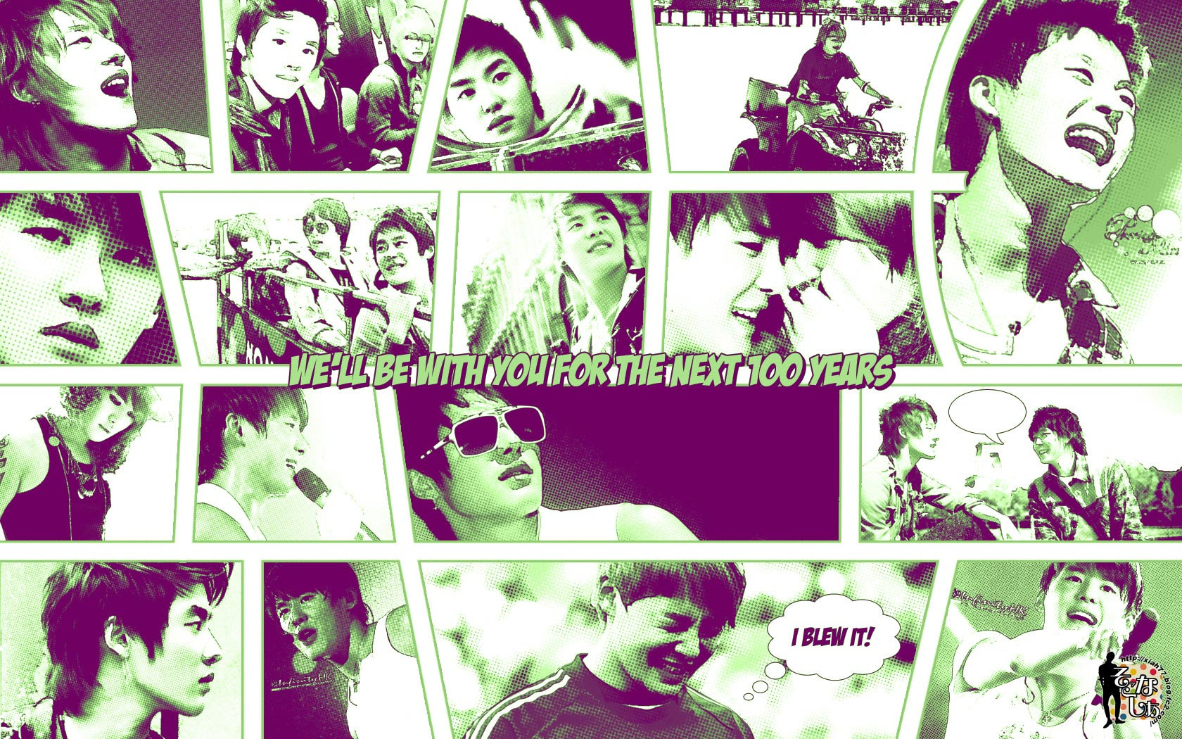 そこなしあ アメコミ風ジュンス壁紙 第5弾