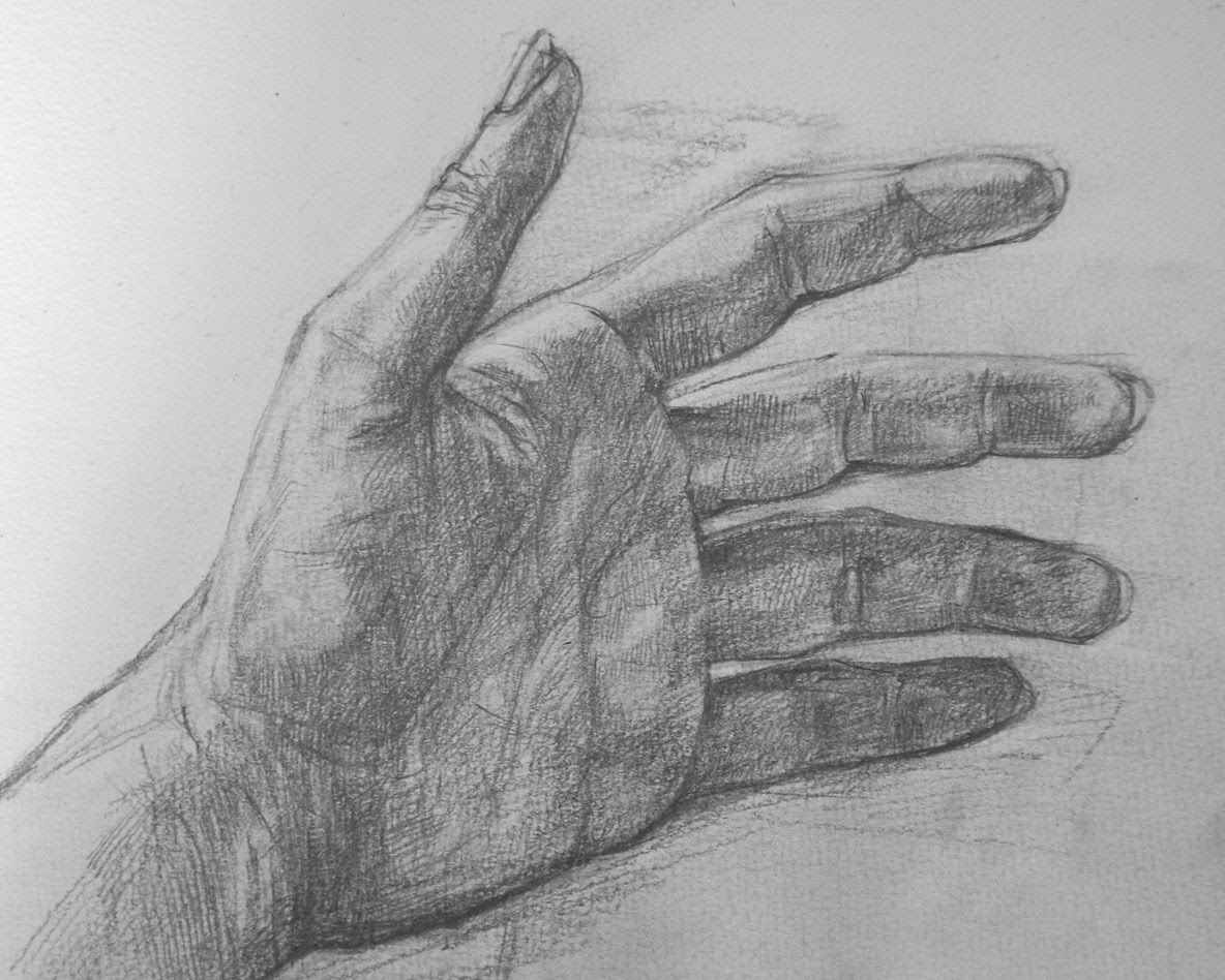 デッサン講座 [ 手 ] 豊中美術研究所・絵画教室
