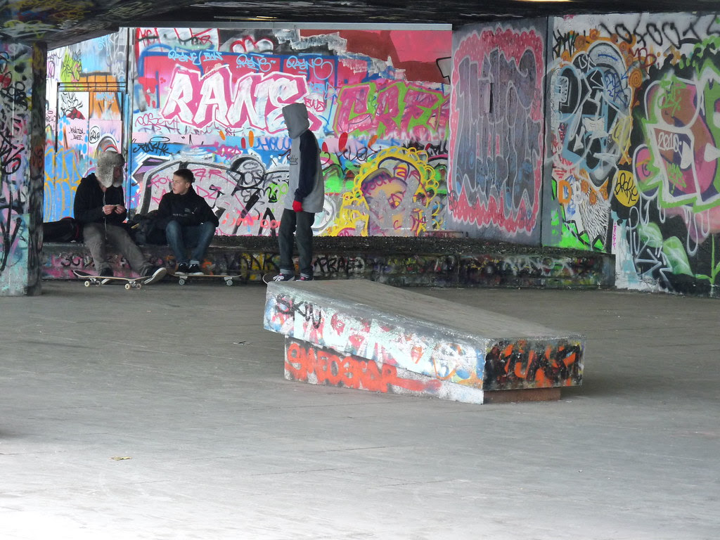 under the bridge