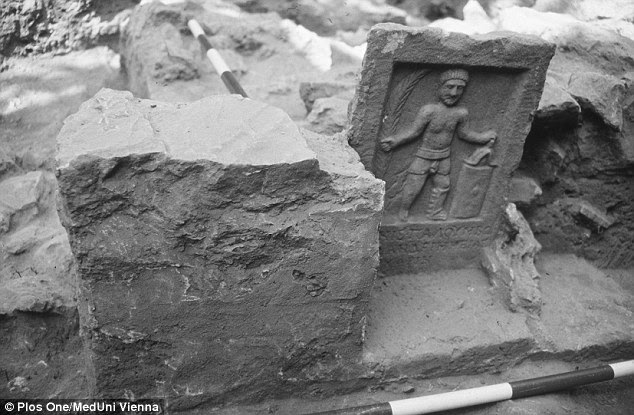 In total, 53 individuals, including 22 gladiators, were analysed. This images shows a gladiator tombstone excavated in the Turkish cemetery. A further research project is looking at the migration of gladiators, who often came from different parts of the Roman Empire to Ephesos