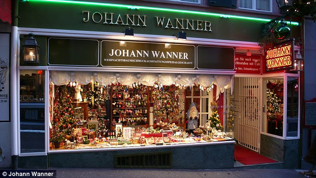 The window of Johann's shops is enchanting; and this is notched up a level once inside