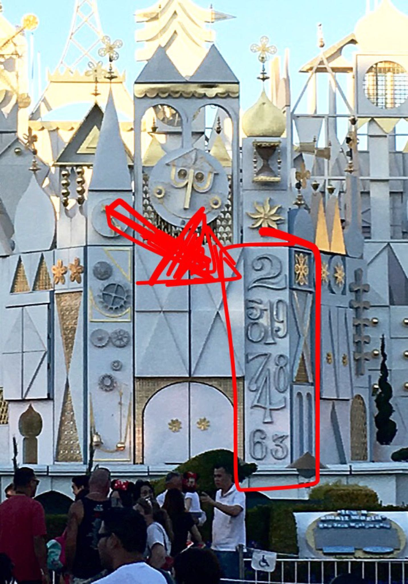 What Do The Numbers Mean On The Small World Clock Tower Disneyland