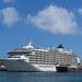 El crucero The World en el puerto de Las Palmas de Gran Canaria