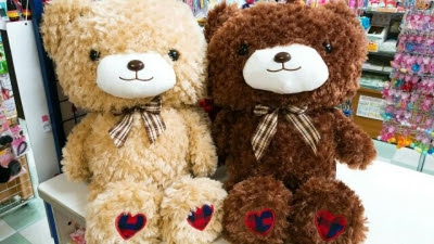 可愛いくまくんぬいぐるみ アル プラザ京田辺 専門店街 はと専 ブログ