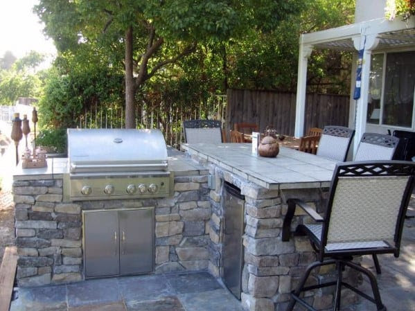 Top 50 Best Built In Grill Ideas - Outdoor Cooking Space ...