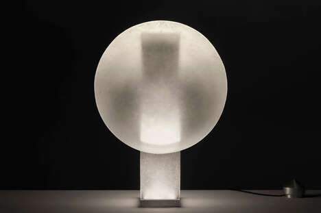Brutalist Bedside Illuminators - The 'Vestige' Lamp by Ross Gardam Has an Industrial Design (TrendHunter.com)