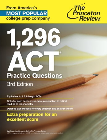 The Princeton Review Bookstore 1 296 Act Practice