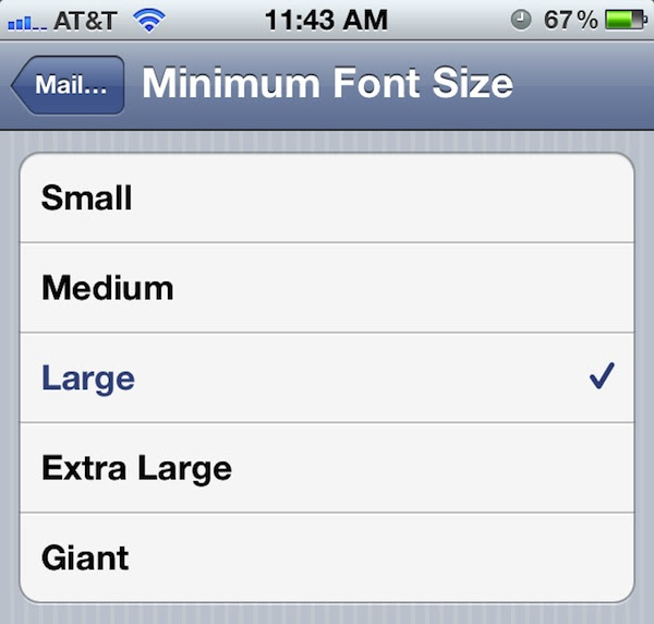 How To Increase Text Font Size On Ipad 2 | Apps Directories