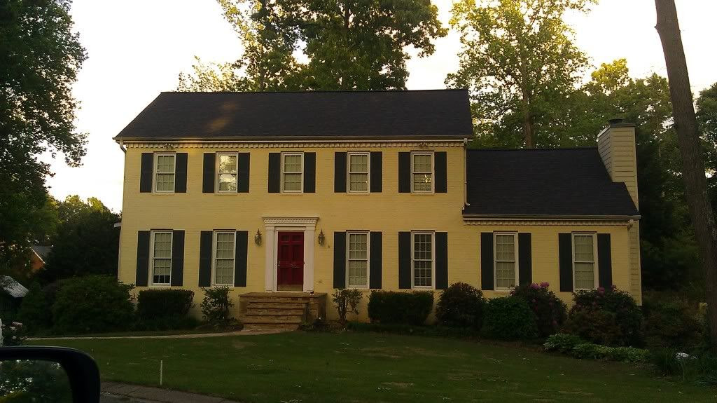 Painting brick house & retaining wall: help w/color & visualizing ...
