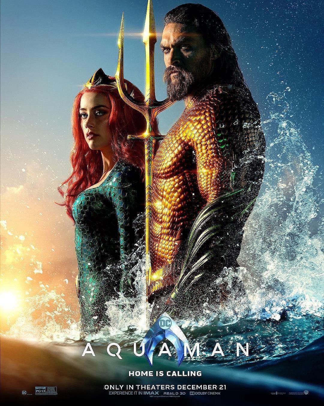 New Aquaman Posters Herald the Water-Dwelling Royal Family 
